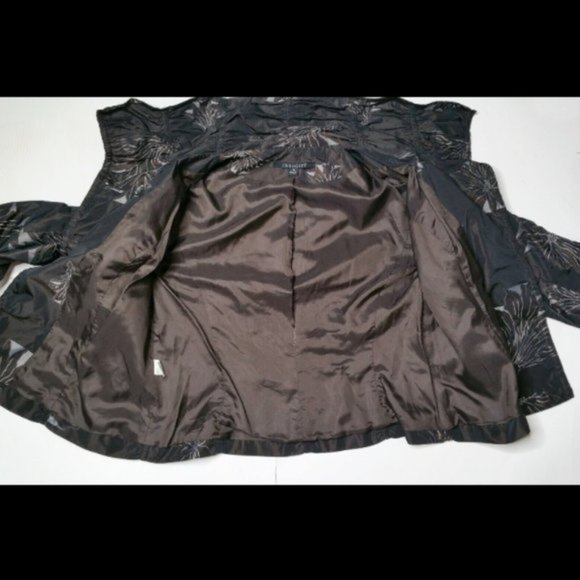 INSIGHT Size 14 12 Double Breasted Ruched Jacket - Picture 4 of 8